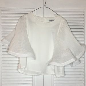 Women’s Flowy White Blouse